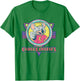 Chuck E. Cheese Winking Thumbs Up Logo Distressed , white, S T-Shirt - T-Shirt | Irish Green