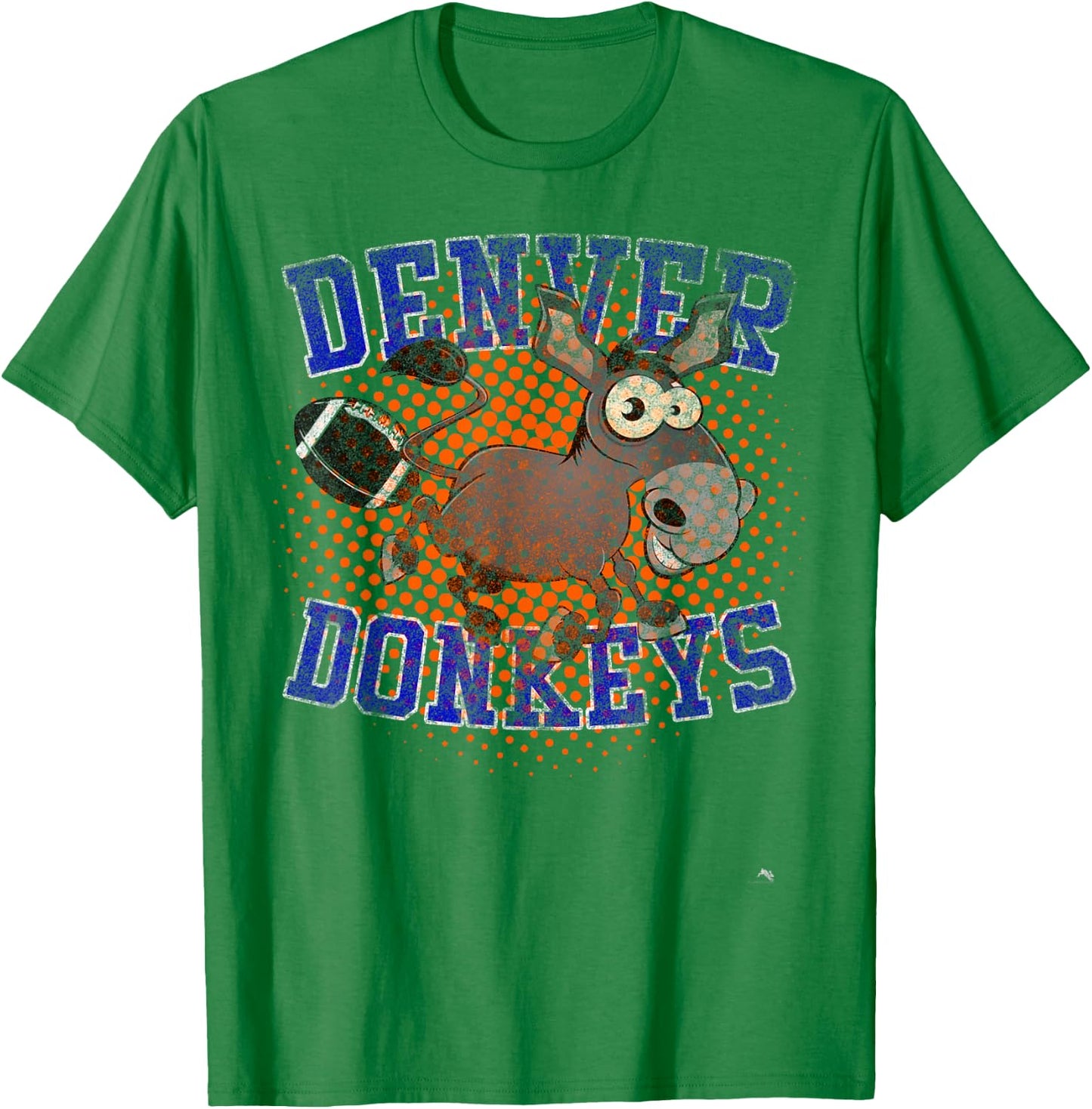 Denver Donkeys Football T-Shirt - T-Shirt | Irish Green