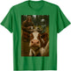 Cow Selfie With Bigfoot Alien T-Shirt - T-Shirt | Irish Green