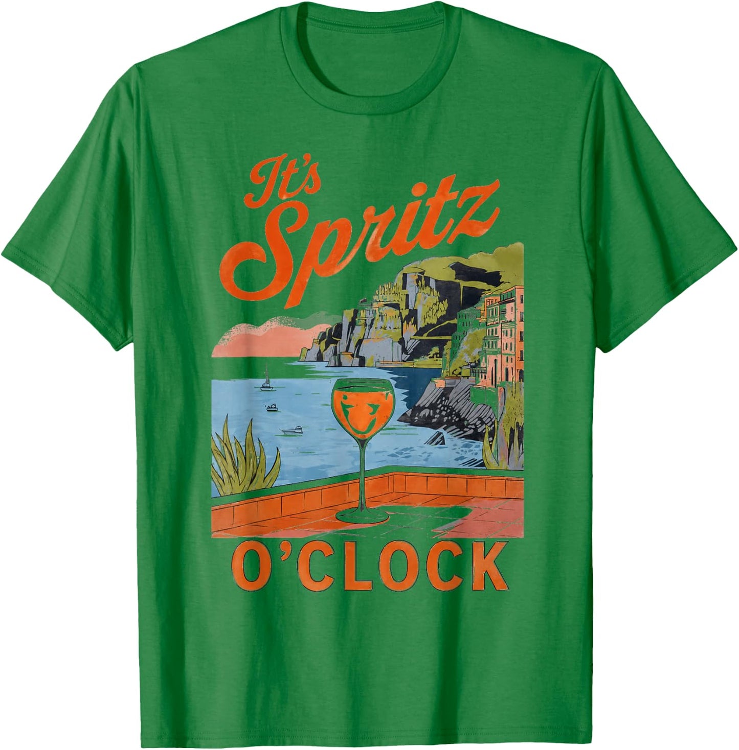 It's Spritz O'Clock T-Shirt - T-Shirt | Irish Green