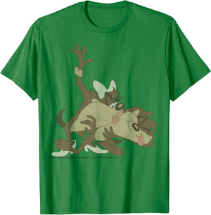 Looney Tunes Taz Kiss Portrait T-Shirt - T-Shirt | Irish Green
