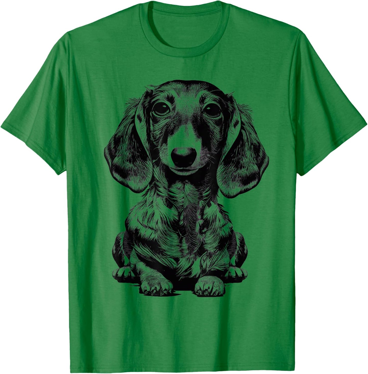 Dachshund, Wiener Dog Puppy, Doxie Mom Small T-Shirt - T-Shirt | Irish Green