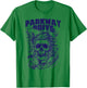 Parkway Drive - Official Merchandise - Surfer Skull - White T-Shirt - T-Shirt | Irish Green