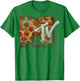 MTV Pepperoni Pizza Logo T-Shirt - T-Shirt | Irish Green