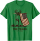 Vintage Labrador Patriotic Lab Dog 250 Years 1776 2026 T-Shirt - T-Shirt | Irish Green
