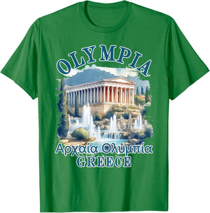 Olympia Greece Traveling Olympia Trip Meet Me In Olympia T-Shirt - T-Shirt | Irish Green