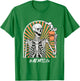 AEMT Life Coffee Skeleton Exhausted Funny T-Shirt - T-Shirt | Irish Green