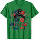 Girls 250 American Anniversary Outfit 4th of July Patriotic T-Shirt - T-Shirt | Irish Green
