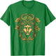 Medusa Head Greek Mythology Ancient Snake Hair T-Shirt - T-Shirt | Irish Green
