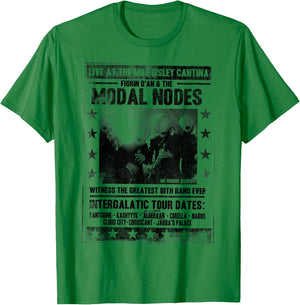 Star Wars The Cantina Band Poster Flyer Graphic T-Shirt - T-Shirt | Irish Green