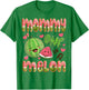 Mommy Of One In A Melon 1St Birthday Watermelon Bday Party T-Shirt - T-Shirt | Irish Green