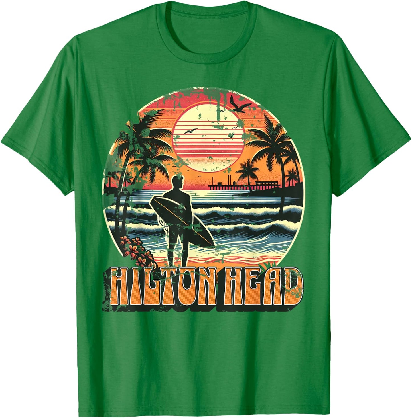 Hilton Head T-Shirt - T-Shirt | Irish Green