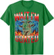 Wait I'm Goated Funny Goat Meme Bootleg T-Shirt - T-Shirt | Irish Green