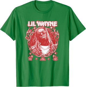 Lil Wayne Bling Official T-Shirt - T-Shirt | Irish Green