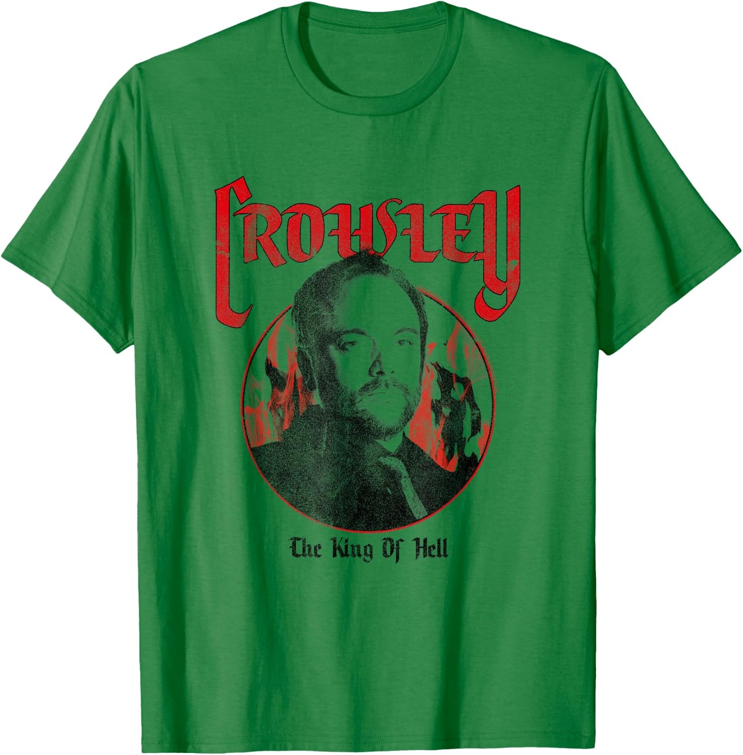 Supernatural Crowley King of Hell T-Shirt - T-Shirt | Irish Green