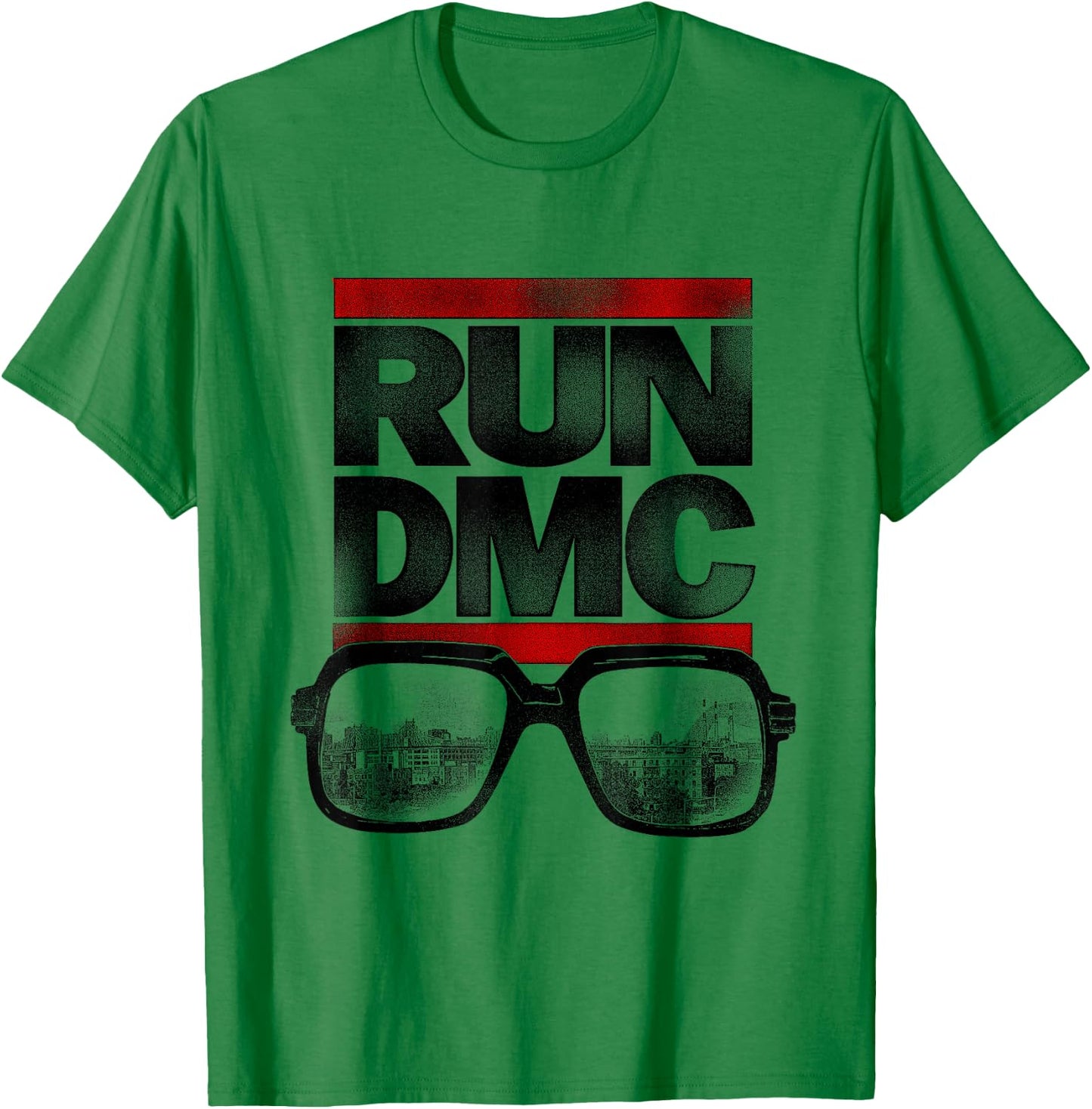 Run DMC Glasses T-Shirt - T-Shirt | Irish Green