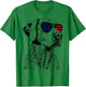Catahoula Leopard Dog 4th July America USA Flag Women Kids T-Shirt - T-Shirt | Irish Green
