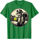 Pickleball Squirrel Country Farm Farmer T-Shirt - T-Shirt | Irish Green