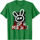 My Pet Hooligan Punk Style Face Logo Distressed Poster T-Shirt - T-Shirt | Irish Green