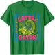 Cute See You Later Gator Crocodile Graphic Boy Girl Toddler T-Shirt - T-Shirt | Irish Green