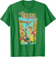 Disney Rescuers Cody Eagle Poster Style Distressed T-Shirt - T-Shirt | Irish Green
