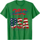 250 Ans de la liberté 250e Anniversaire USA Independence Day T-Shirt - T-Shirt | Irish Green