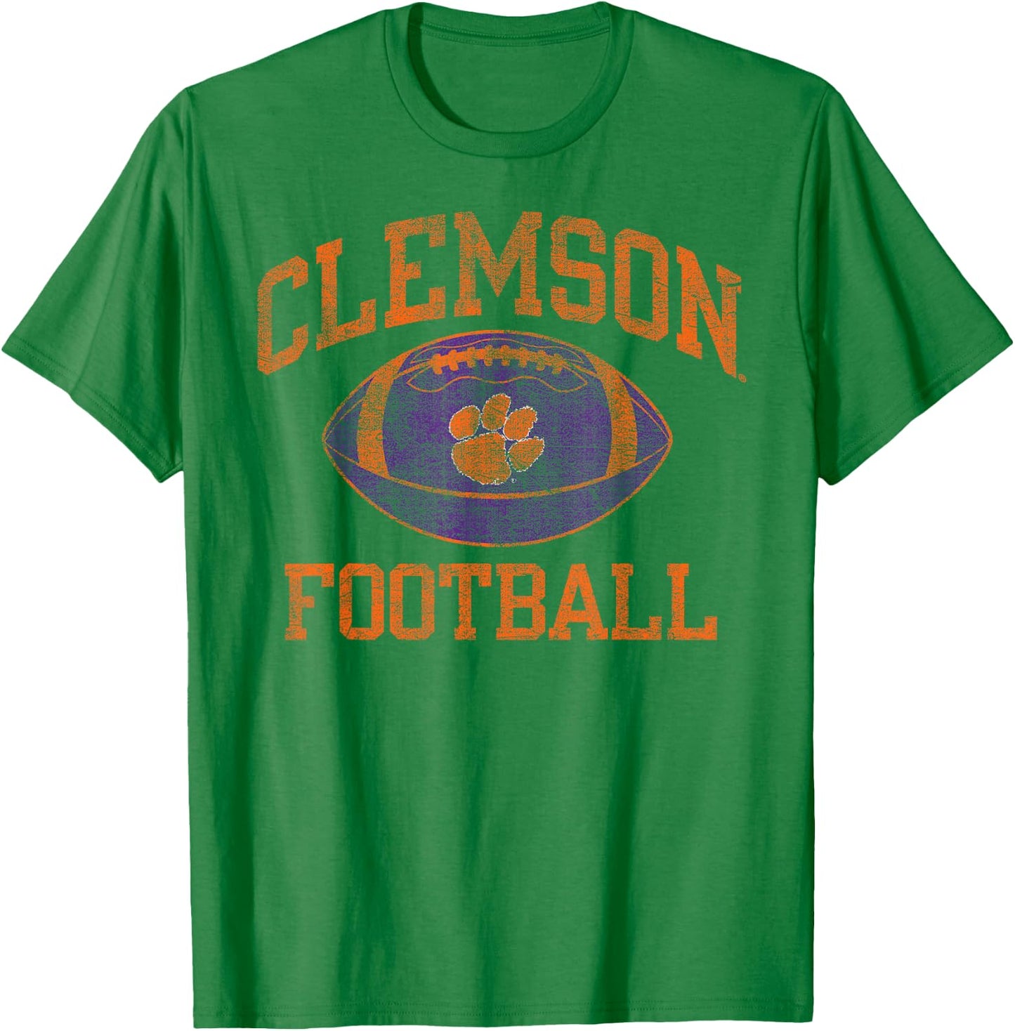 Clemson Tigers Football Intensity White Officially Licensed T-Shirt - T-Shirt | Irish Green