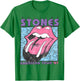 Official The Rolling Stones Tour 81 Grey for Vintage Fans T-Shirt - T-Shirt | Irish Green