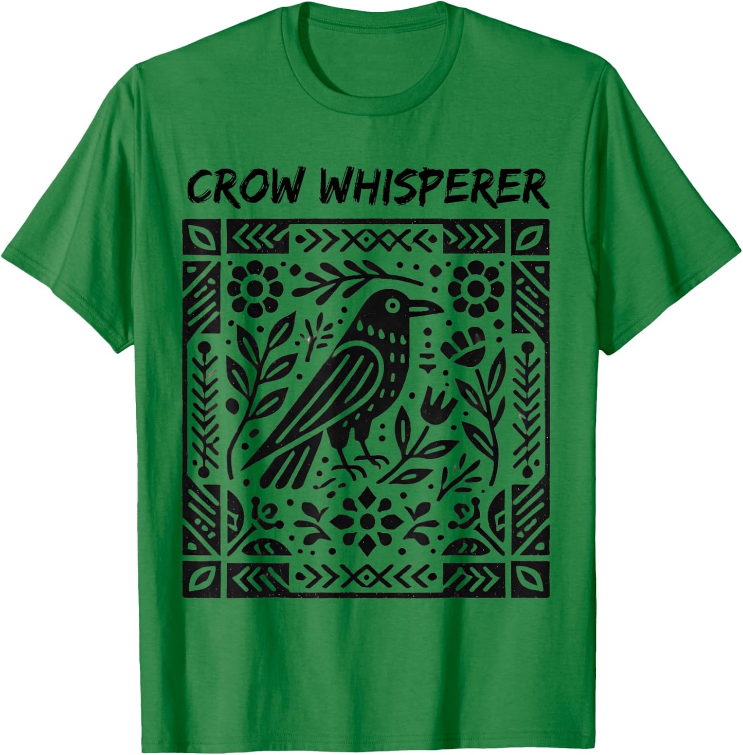 Halloween Crows Before Bros Funny soutient Votre Meurtre Local T-Shirt - T-Shirt | Irish Green