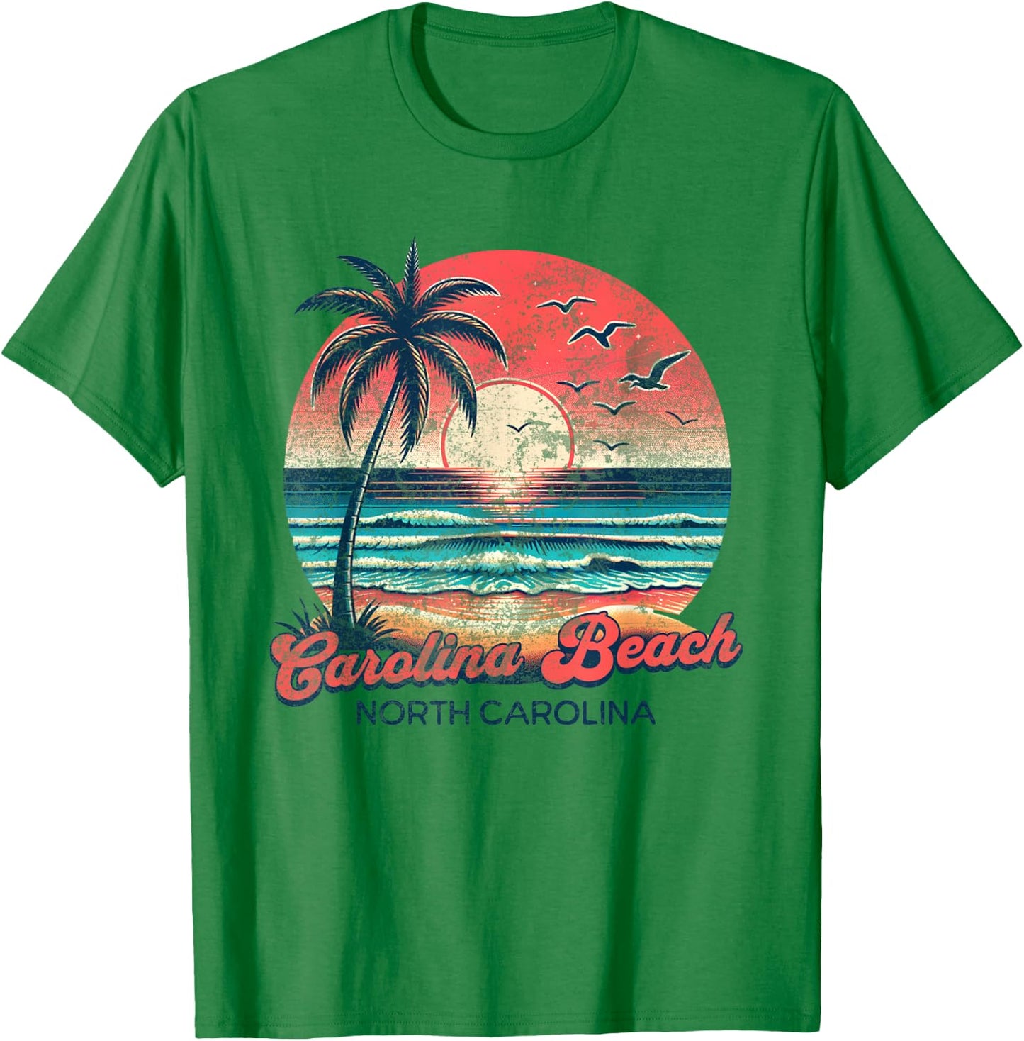Carolina Beach T-Shirt - T-Shirt | Irish Green
