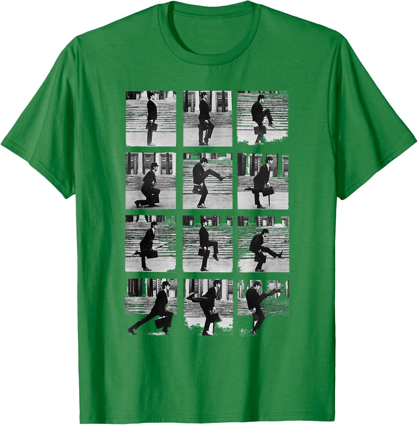 Monty Python Silly Walks T-Shirt - T-Shirt | Irish Green