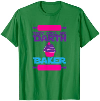They Call Me Darth Baker Cute Baker Women Girls T-Shirt - T-Shirt | Irish Green