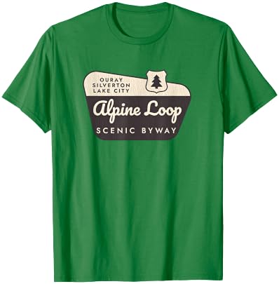 Alpine Loop Sign T-Shirt - T-Shirt | Irish Green