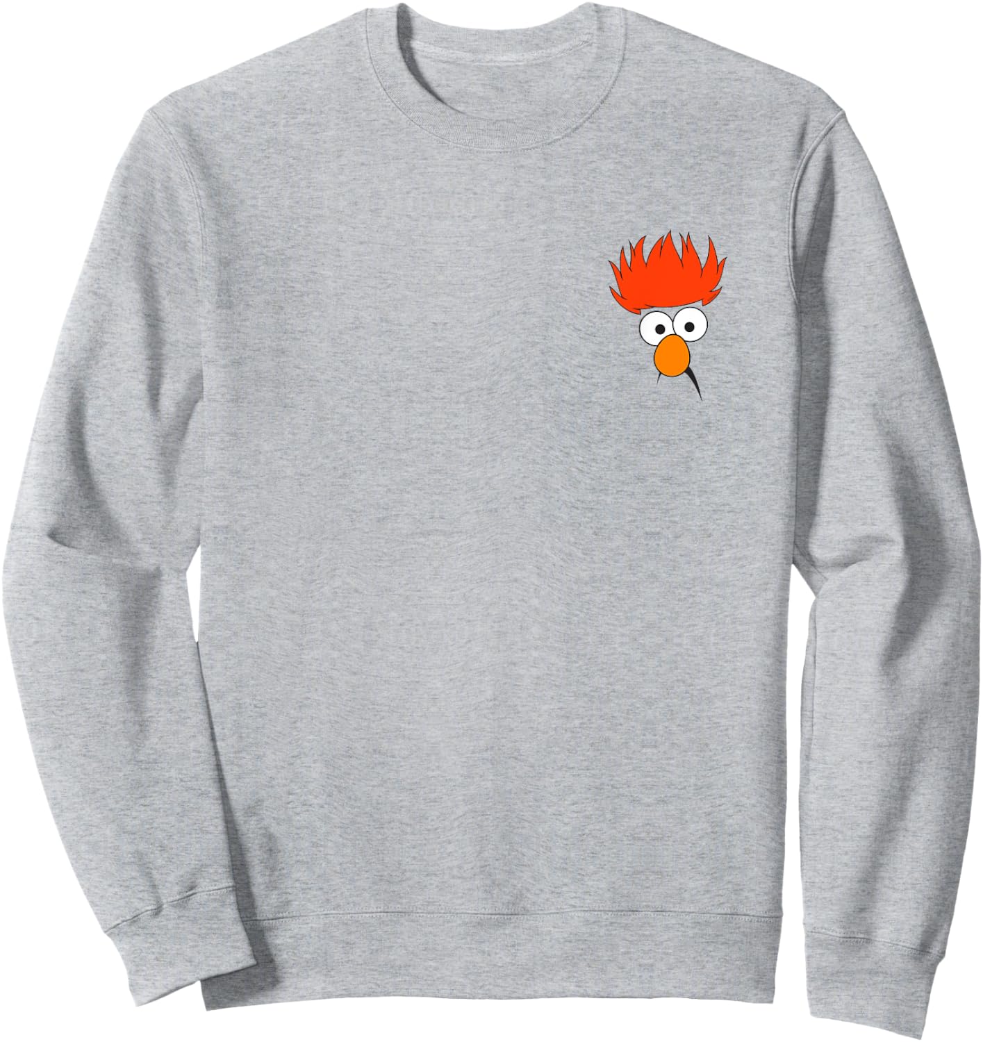 The Muppets Beaker Face Sweatshirt - Sweatshirt | Ash