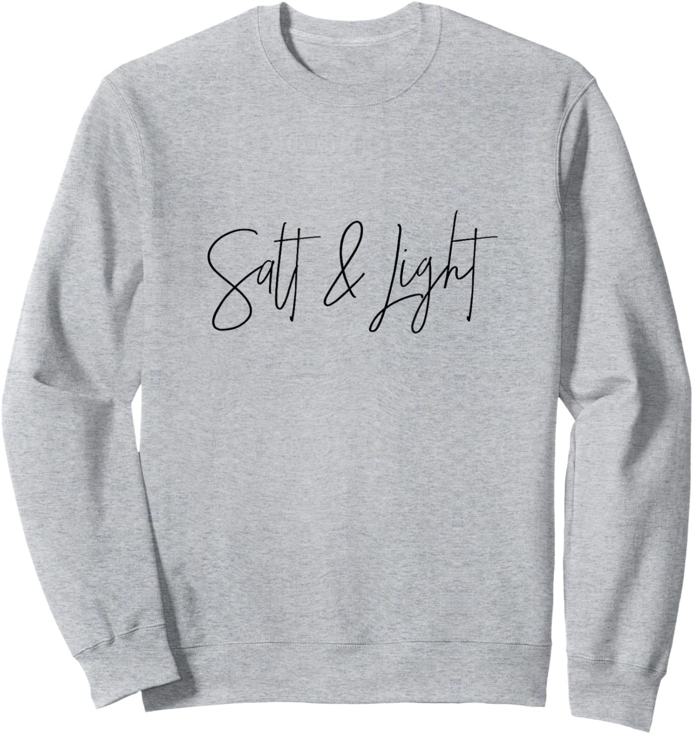 Salt & Light Christian Shirt - Be the Change The World Needs Sweatshirt - Sweatshirt | Ash