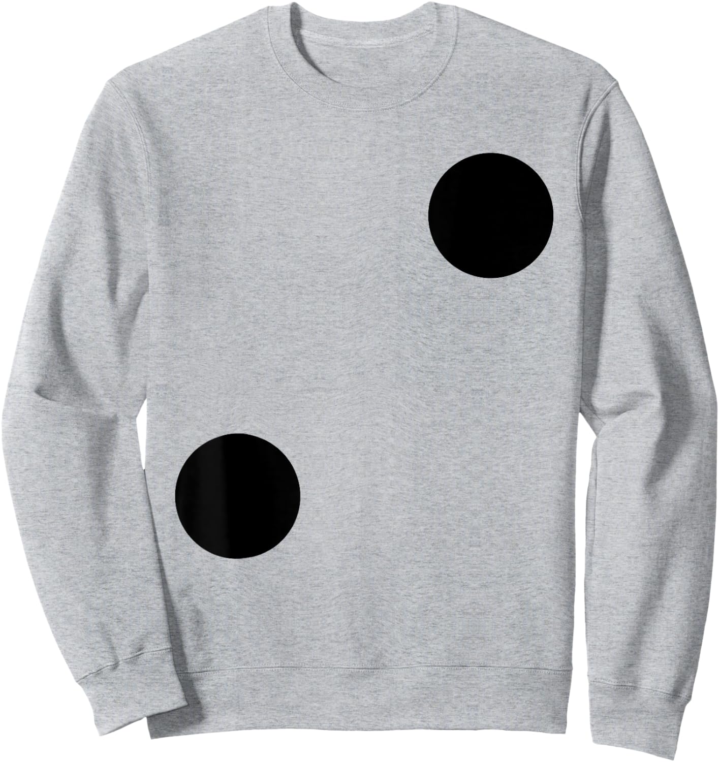 Human Dice Number 2 Group Matching Halloween Costume Family Sweatshirt - Sweatshirt | Ash