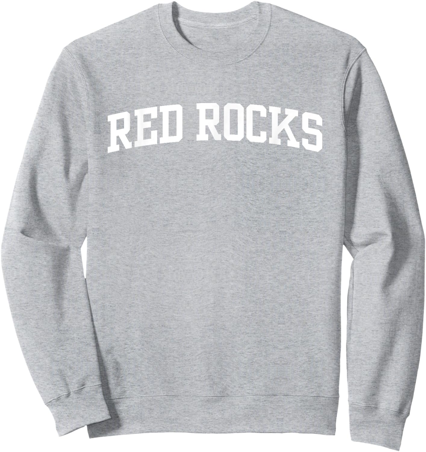 Red Rocks Community College Foxes Apparel Sports Fan Sweatshirt - Sweatshirt | Ash