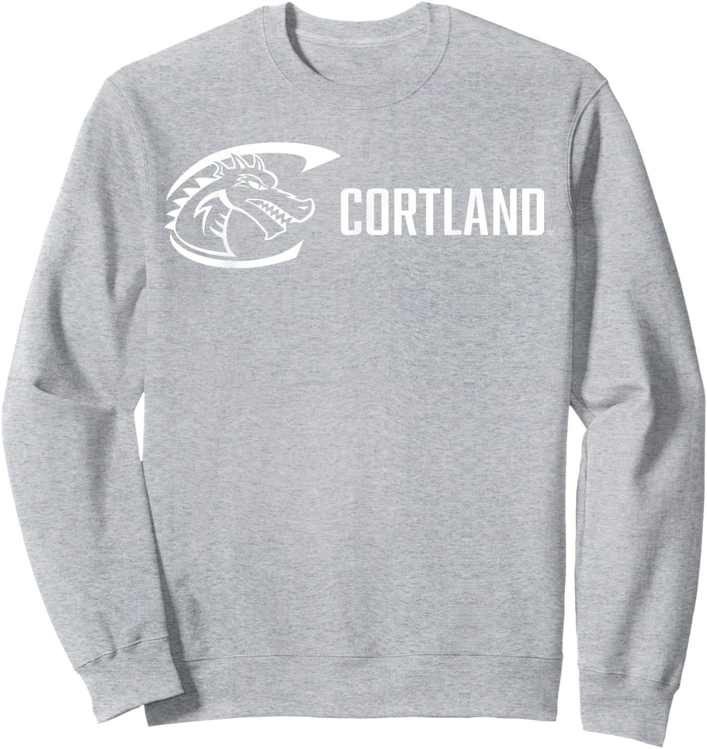 SUNY Cortland Red Dragons Sweatshirt - Sweatshirt | Ash