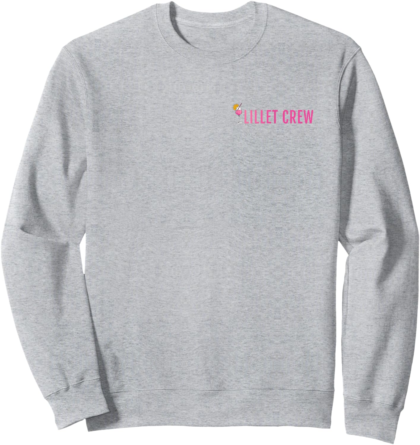 Lillet Crew Summer Alcohol Lillet , White Sweatshirt - Sweatshirt | Ash