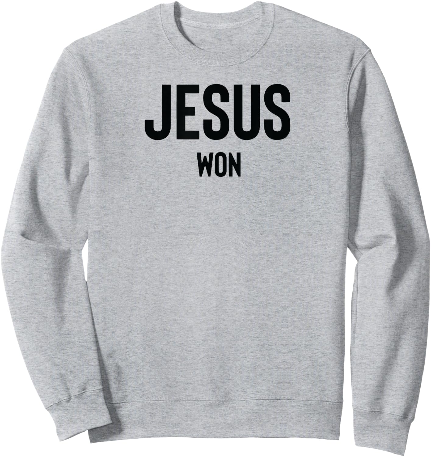 Texas Jesus Won Product Sweatshirt - Sweatshirt | Ash