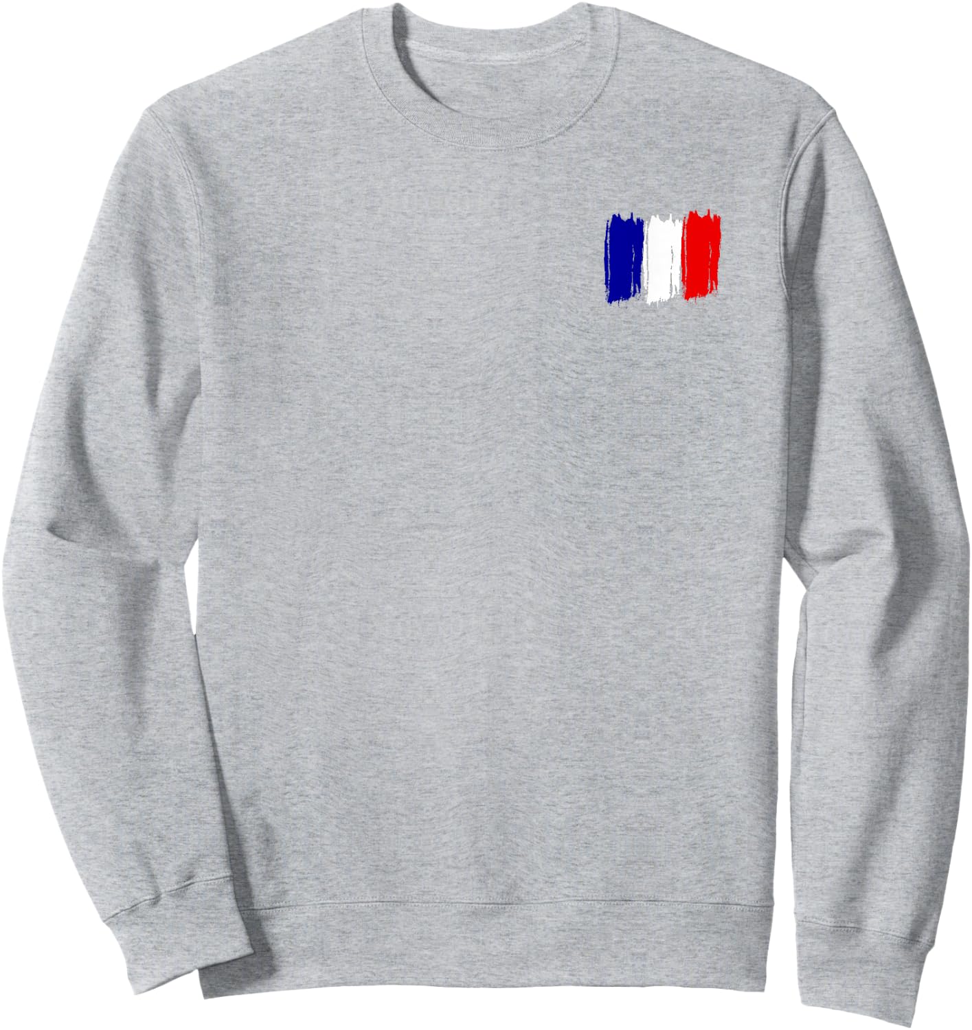 Drapeau France simple bleu blanc rouge 14 juillet , white, S Sweatshirt - Sweatshirt | Ash