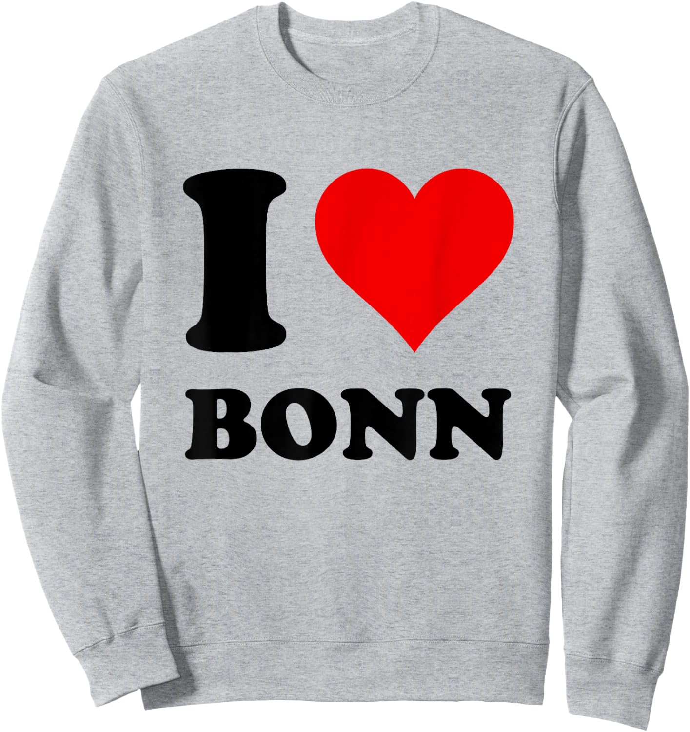 Ich Liebe Bonn Sweatshirt - Sweatshirt | Ash