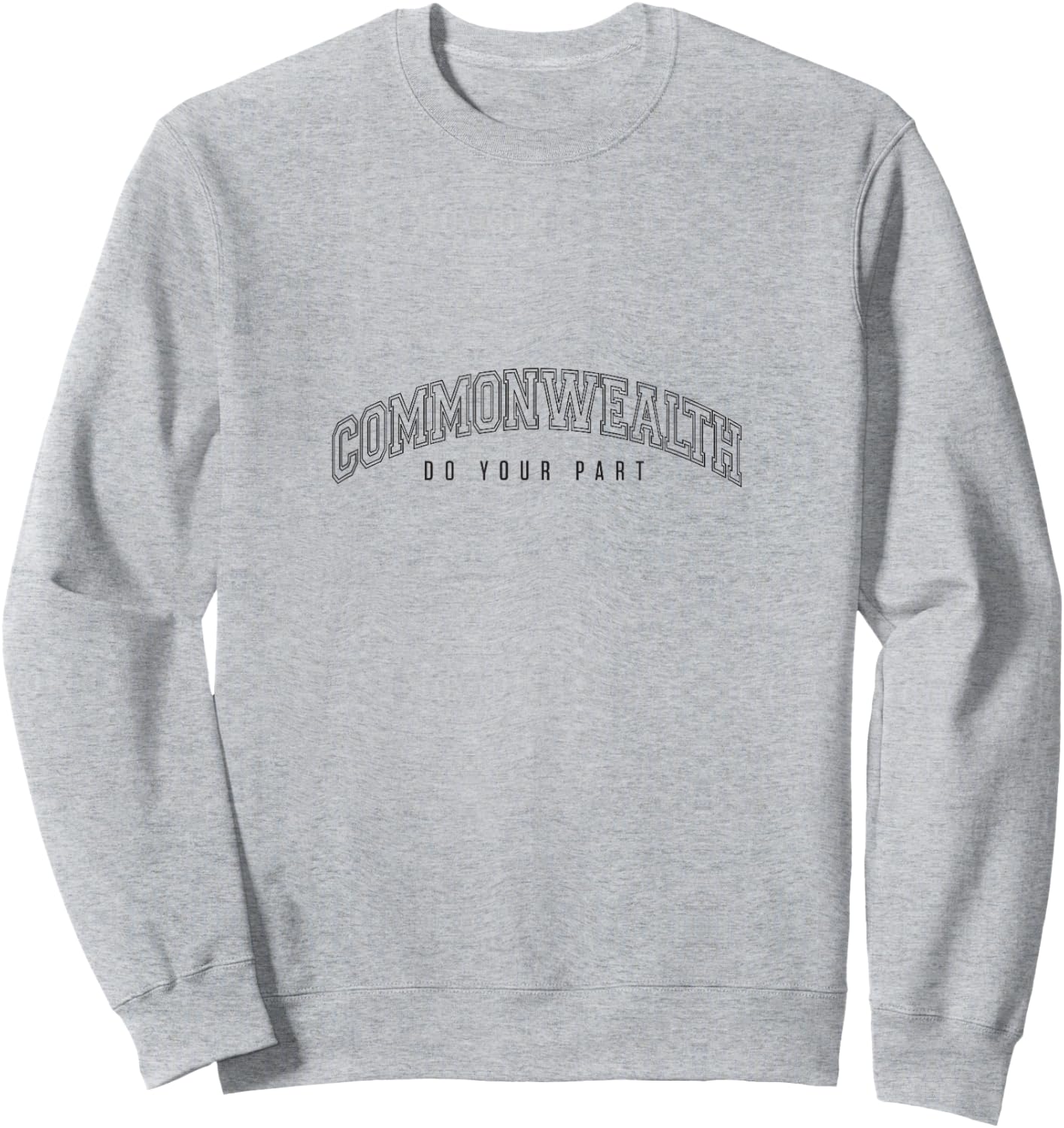 Das Walking Dead Commonwealth Collegiate Sweatshirt - Sweatshirt | Ash