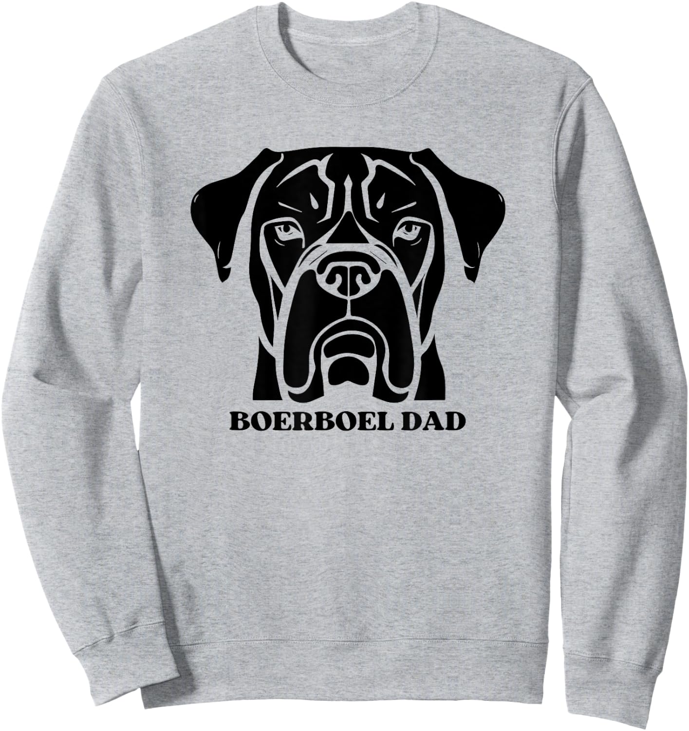 Boerboel Dad Dog Lovers Sweatshirt - Sweatshirt | Ash