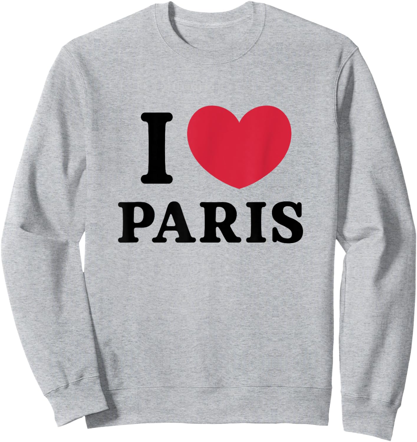 I Love Paris , White Sweatshirt - Sweatshirt | Ash