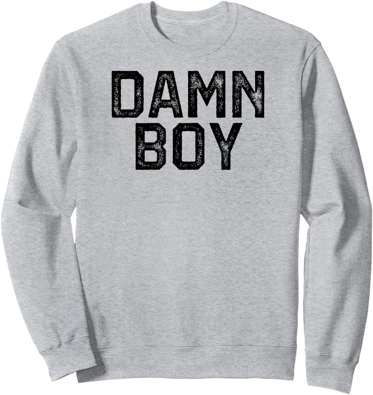 DAMN BOY Funny Gay Pride Sweatshirt - Sweatshirt | Ash