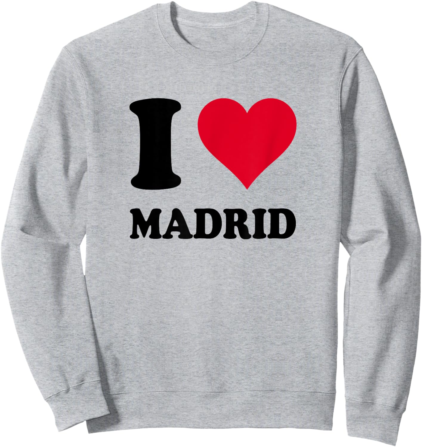 I Love Madrid , white, S Sweatshirt - Sweatshirt | Ash