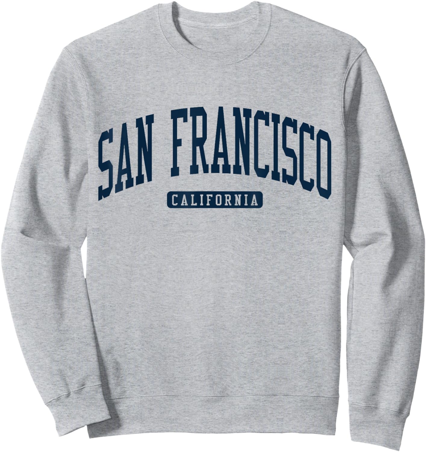 San Francisco, Kalifornien, CA, College University, Marineblau Sweatshirt - Sweatshirt | Ash