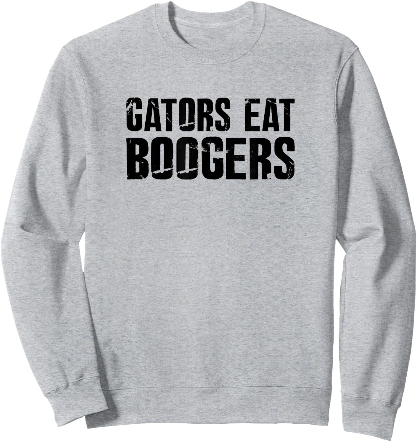 Gators Eat Boogers Red Sweatshirt - Sweatshirt | Ash