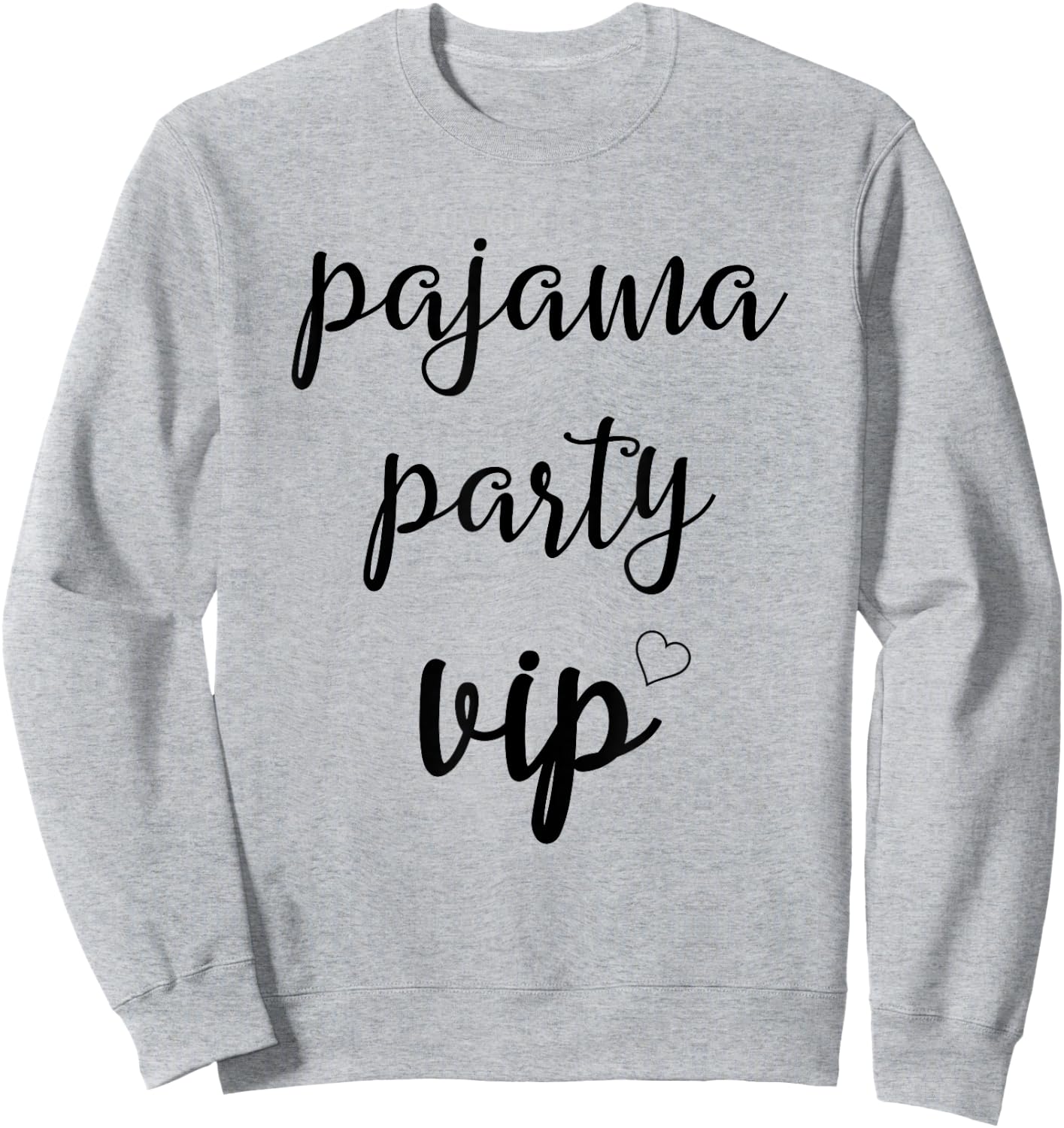 Pajama Party Shirt - Funny Pajama Party Shirt , gray Sweatshirt - Sweatshirt | Ash